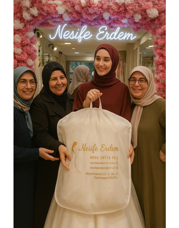 Tesettür & Özel Dikim Gelinlik | Nesife Erdem Resmi Sitesi