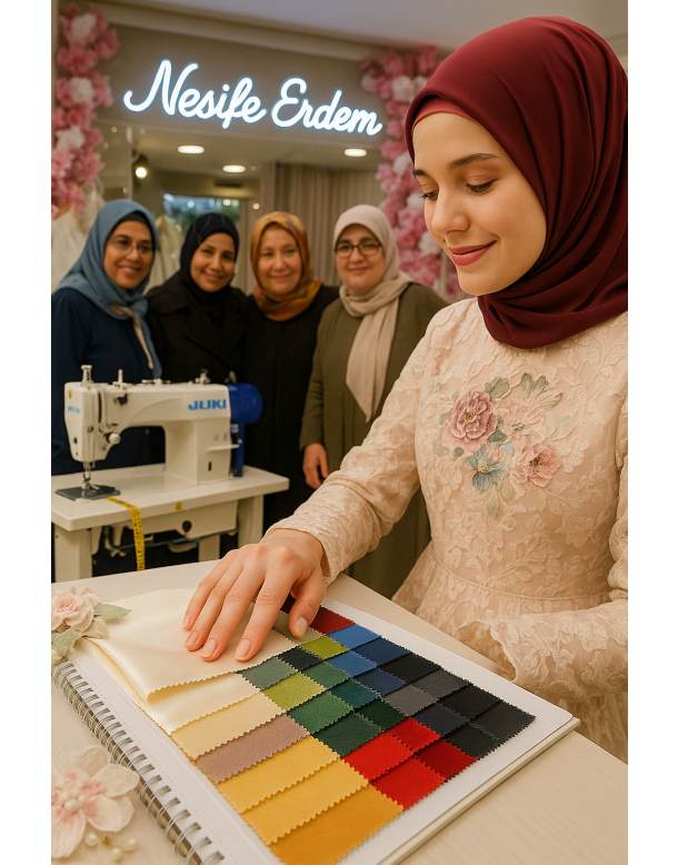 Tesettür & Özel Dikim Gelinlik | Nesife Erdem Resmi Sitesi