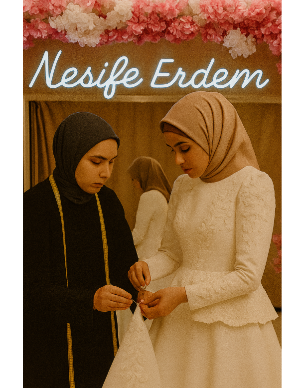 Tesettür & Özel Dikim Gelinlik | Nesife Erdem Resmi Sitesi