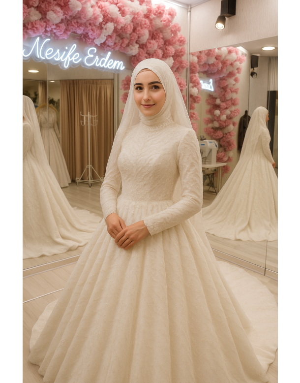 Tesettür & Özel Dikim Gelinlik | Nesife Erdem Resmi Sitesi