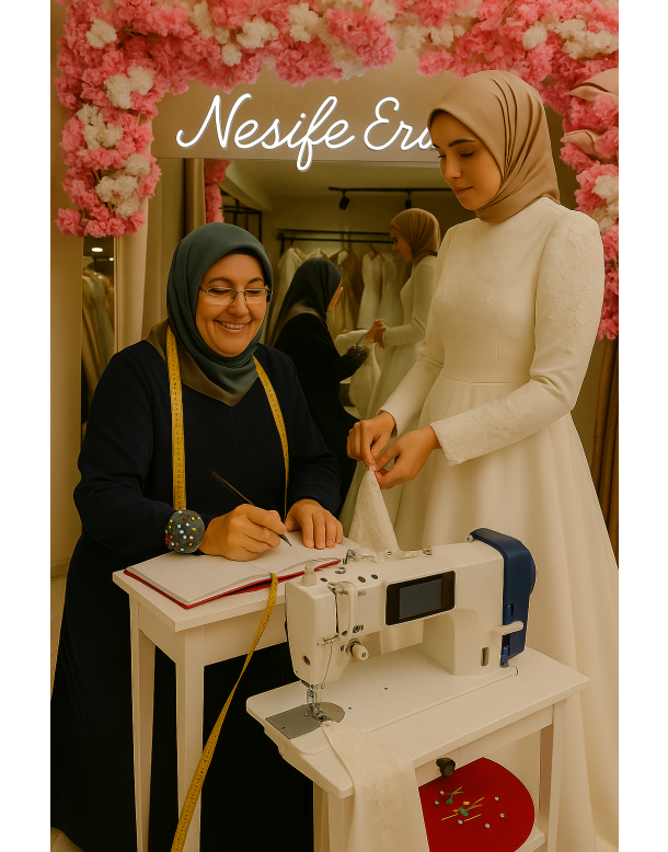 Tesettür & Özel Dikim Gelinlik | Nesife Erdem Resmi Sitesi