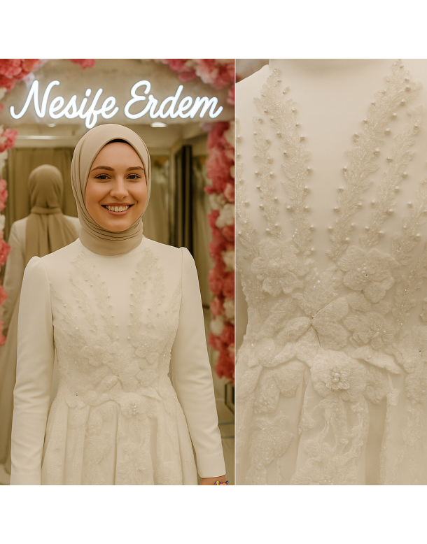 Tesettür & Özel Dikim Gelinlik | Nesife Erdem Resmi Sitesi
