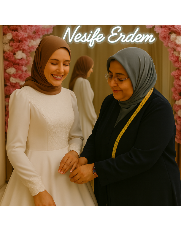 Tesettür & Özel Dikim Gelinlik | Nesife Erdem Resmi Sitesi
