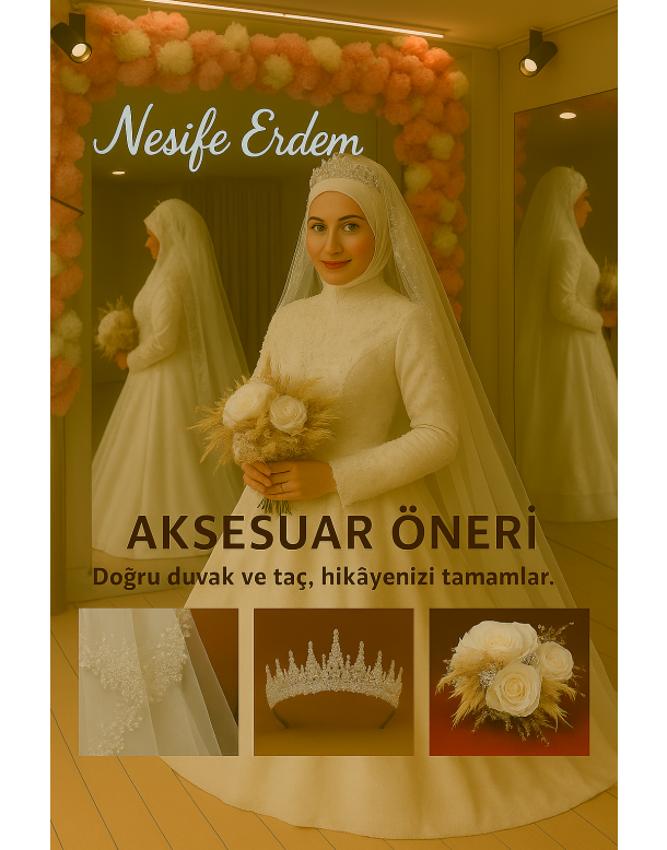 Tesettür & Özel Dikim Gelinlik | Nesife Erdem Resmi Sitesi