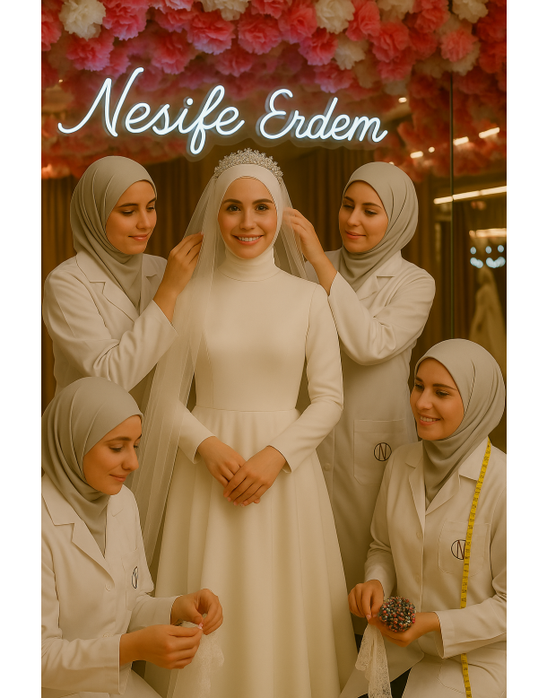 Tesettür & Özel Dikim Gelinlik | Nesife Erdem Resmi Sitesi