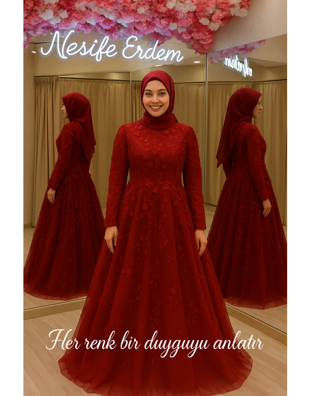Tesettür & Özel Dikim Gelinlik | Nesife Erdem Resmi Sitesi