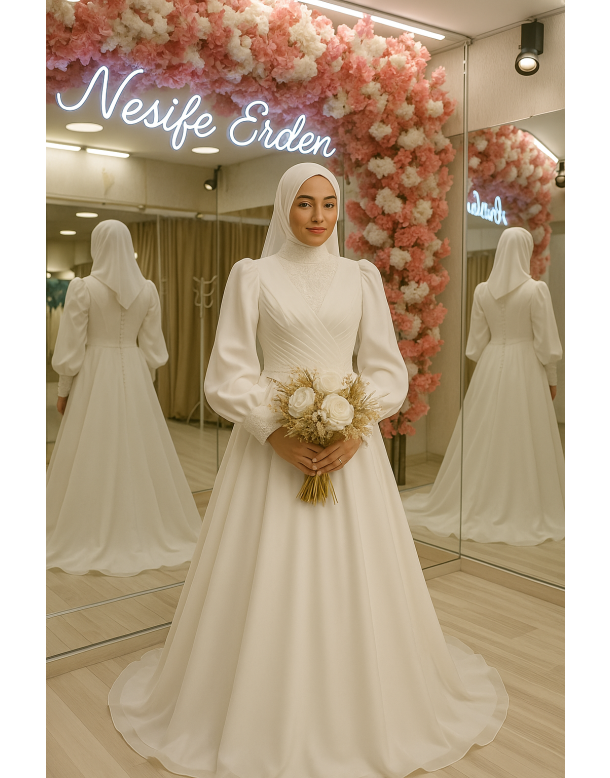 Tesettür & Özel Dikim Gelinlik | Nesife Erdem Resmi Sitesi