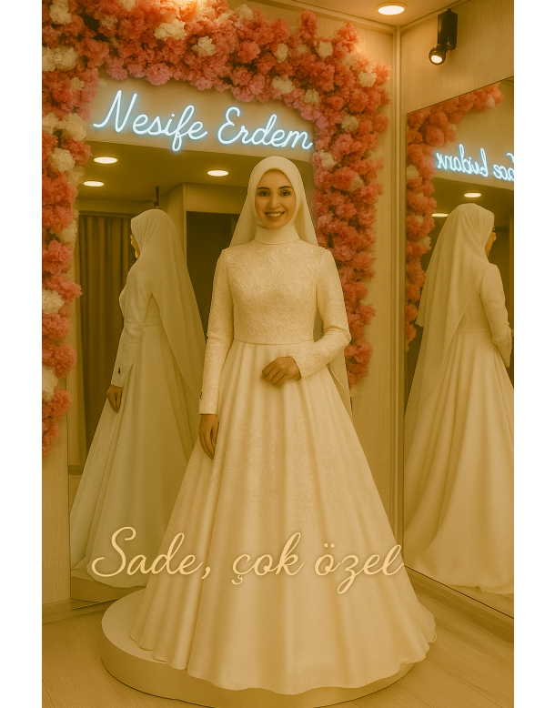 Tesettür & Özel Dikim Gelinlik | Nesife Erdem Resmi Sitesi