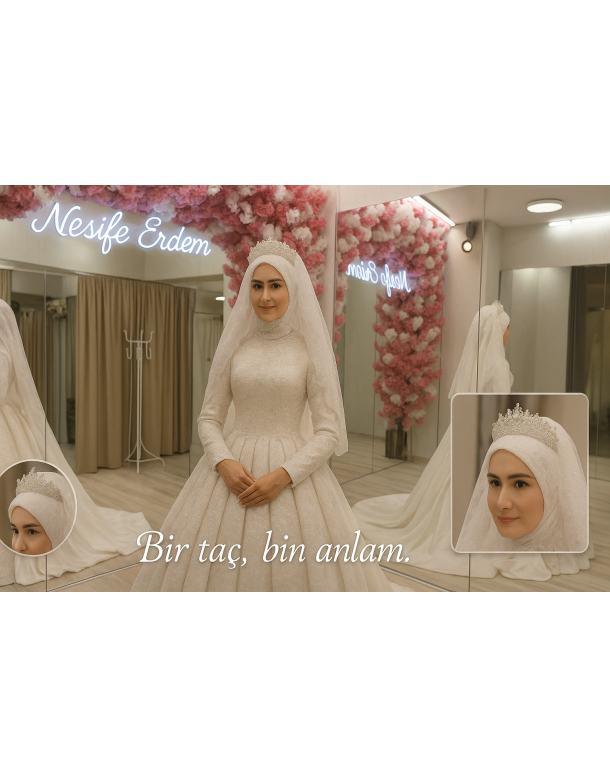 Tesettür & Özel Dikim Gelinlik | Nesife Erdem Resmi Sitesi