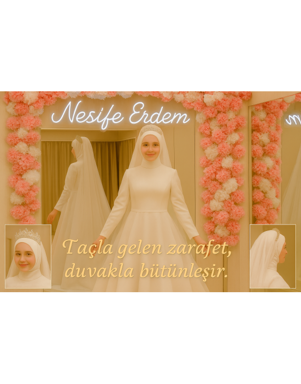 Tesettür & Özel Dikim Gelinlik | Nesife Erdem Resmi Sitesi