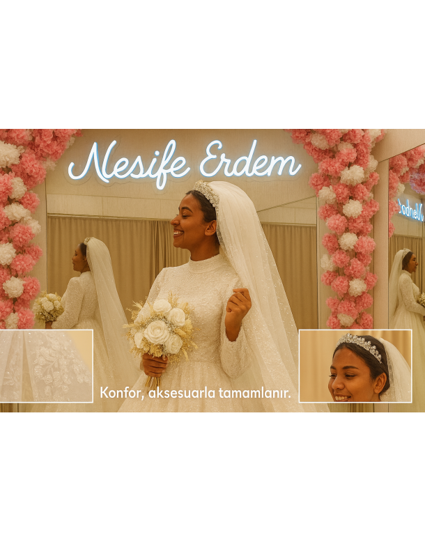Tesettür & Özel Dikim Gelinlik | Nesife Erdem Resmi Sitesi