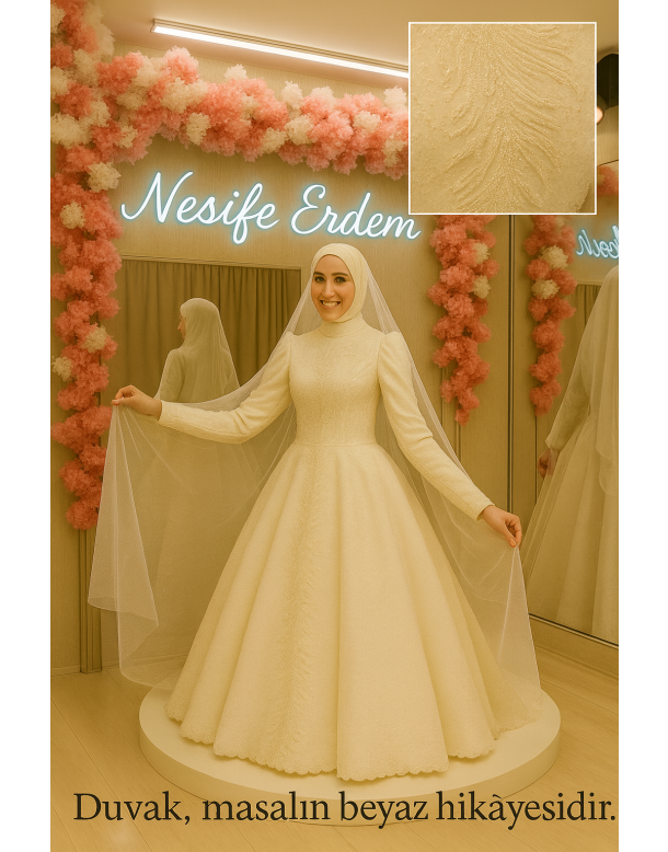 Tesettür & Özel Dikim Gelinlik | Nesife Erdem Resmi Sitesi