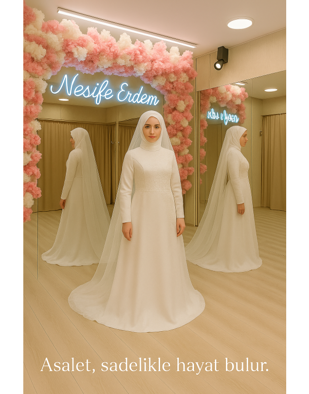 Tesettür & Özel Dikim Gelinlik | Nesife Erdem Resmi Sitesi