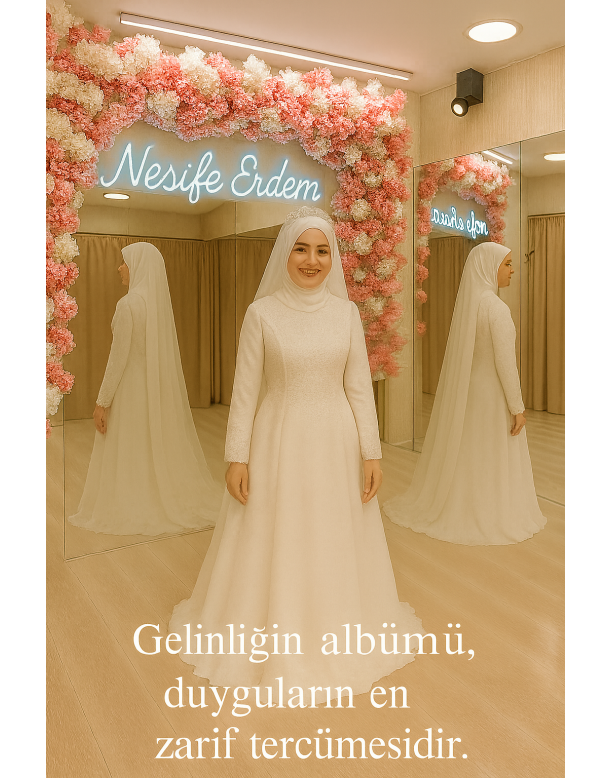 Tesettür & Özel Dikim Gelinlik | Nesife Erdem Resmi Sitesi