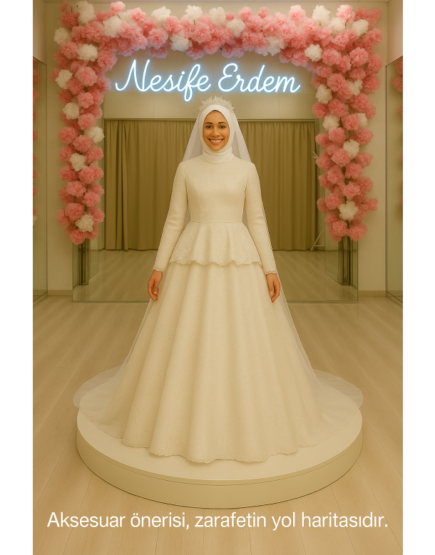 Tesettür & Özel Dikim Gelinlik | Nesife Erdem Resmi Sitesi