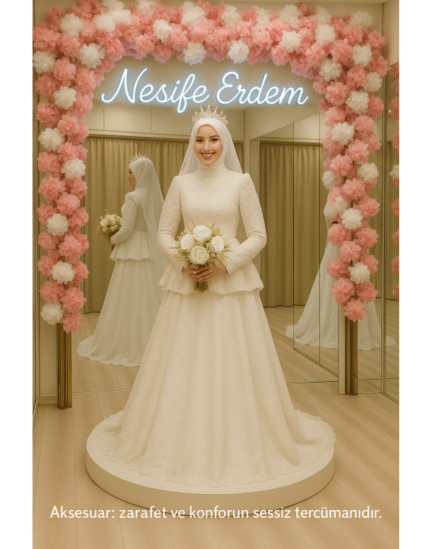 Tesettür & Özel Dikim Gelinlik | Nesife Erdem Resmi Sitesi