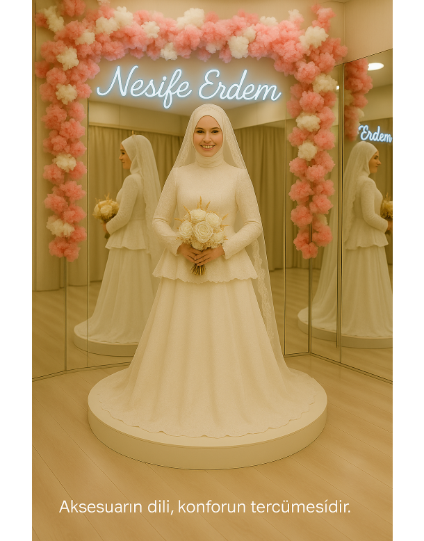 Tesettür & Özel Dikim Gelinlik | Nesife Erdem Resmi Sitesi