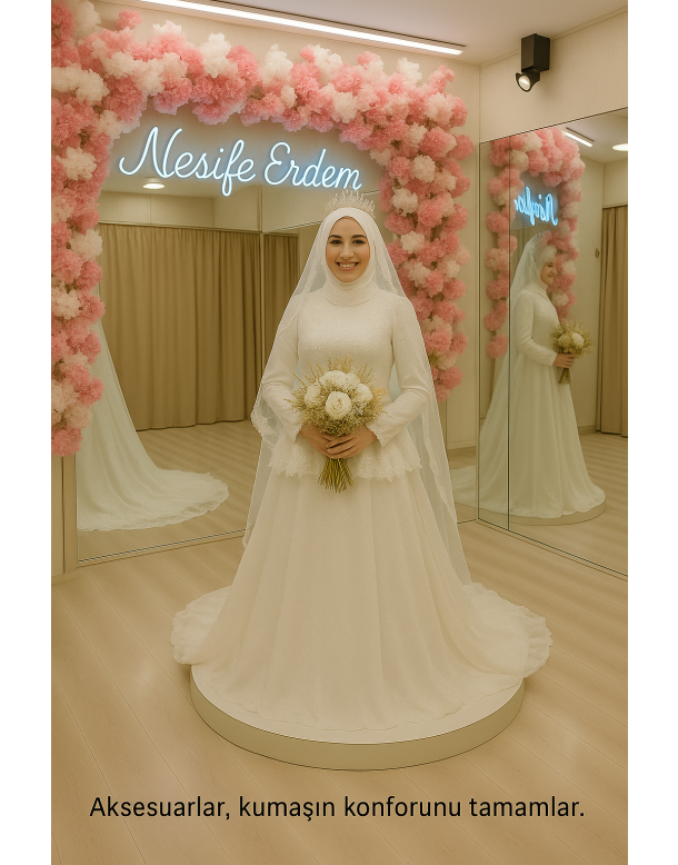 Tesettür & Özel Dikim Gelinlik | Nesife Erdem Resmi Sitesi