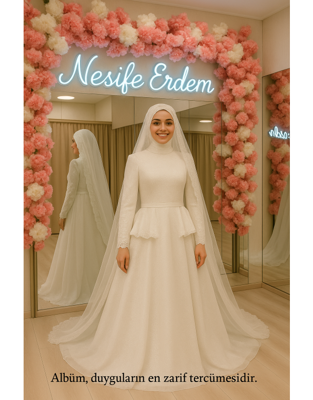 Tesettür & Özel Dikim Gelinlik | Nesife Erdem Resmi Sitesi