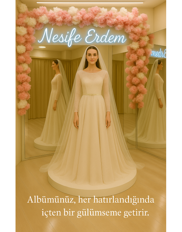 Tesettür & Özel Dikim Gelinlik | Nesife Erdem Resmi Sitesi