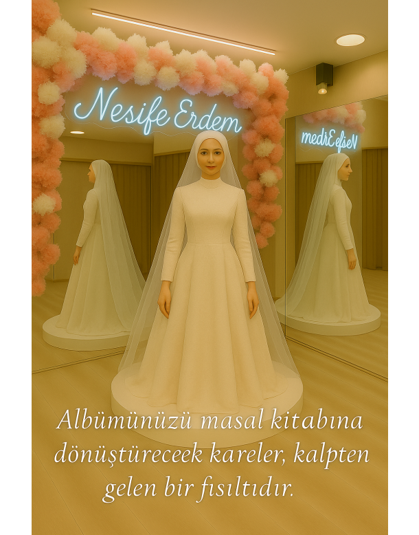 Tesettür & Özel Dikim Gelinlik | Nesife Erdem Resmi Sitesi
