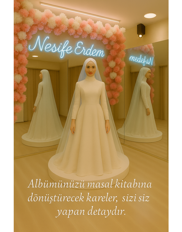 Tesettür & Özel Dikim Gelinlik | Nesife Erdem Resmi Sitesi