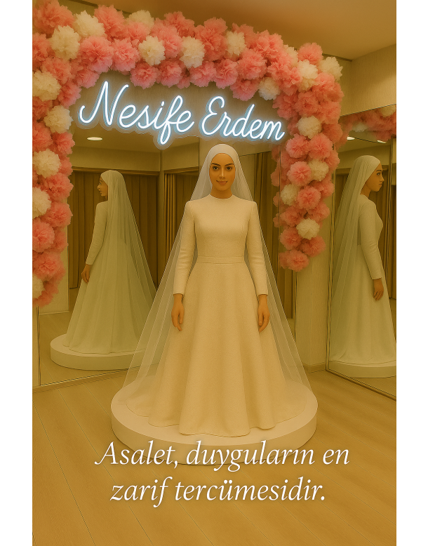 Tesettür & Özel Dikim Gelinlik | Nesife Erdem Resmi Sitesi