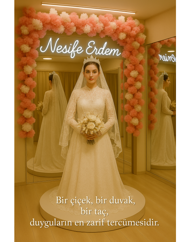 Tesettür & Özel Dikim Gelinlik | Nesife Erdem Resmi Sitesi
