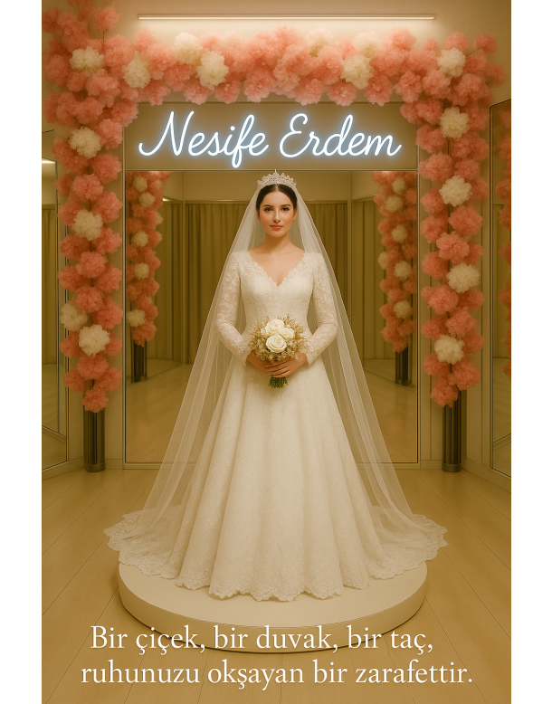 Tesettür & Özel Dikim Gelinlik | Nesife Erdem Resmi Sitesi