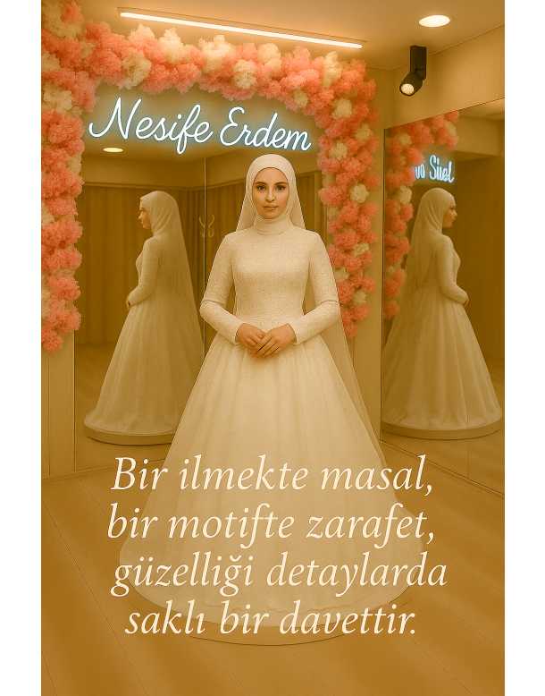 Tesettür & Özel Dikim Gelinlik | Nesife Erdem Resmi Sitesi