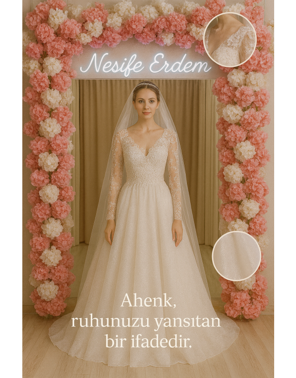 Tesettür & Özel Dikim Gelinlik | Nesife Erdem Resmi Sitesi