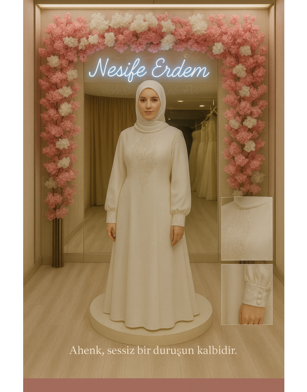 Tesettür & Özel Dikim Gelinlik | Nesife Erdem Resmi Sitesi