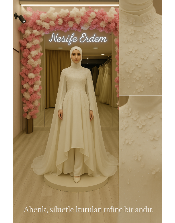 Tesettür & Özel Dikim Gelinlik | Nesife Erdem Resmi Sitesi