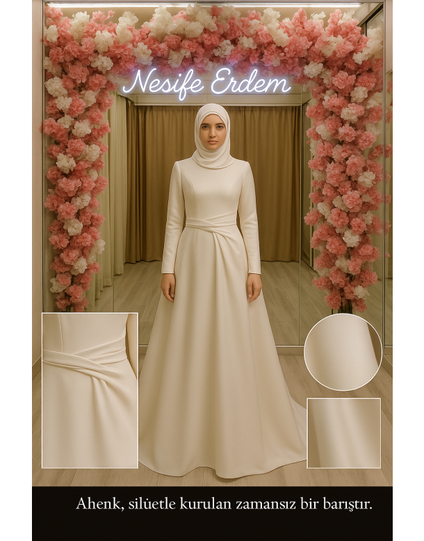 Tesettür & Özel Dikim Gelinlik | Nesife Erdem Resmi Sitesi