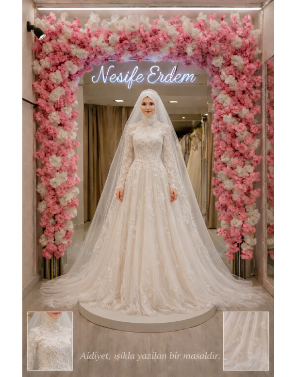 Tesettür & Özel Dikim Gelinlik | Nesife Erdem Resmi Sitesi