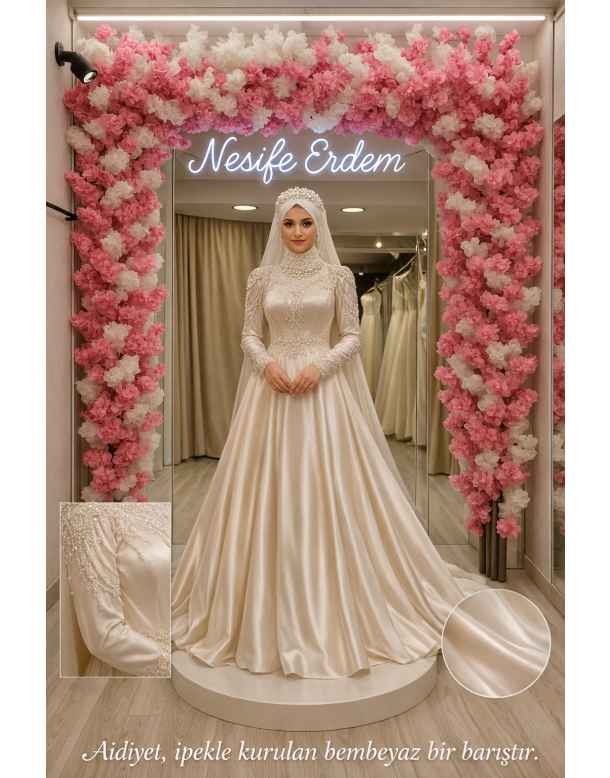 Tesettür & Özel Dikim Gelinlik | Nesife Erdem Resmi Sitesi