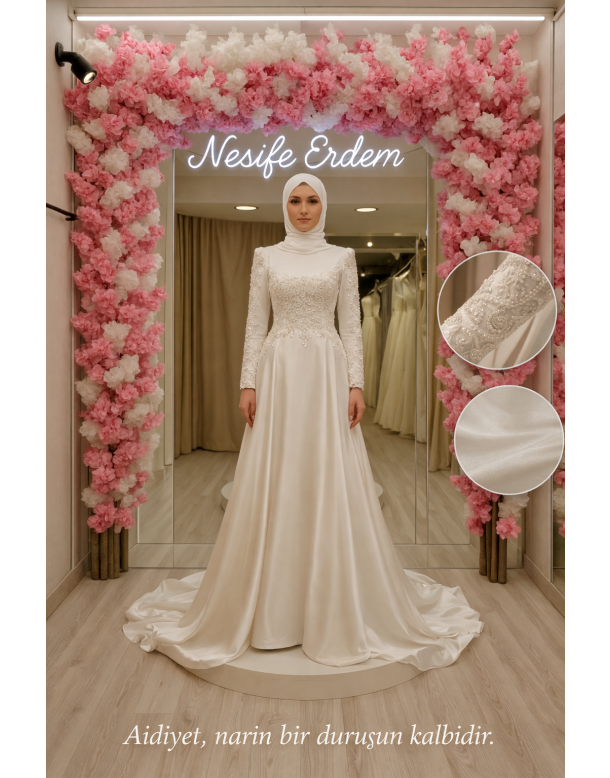 Tesettür & Özel Dikim Gelinlik | Nesife Erdem Resmi Sitesi