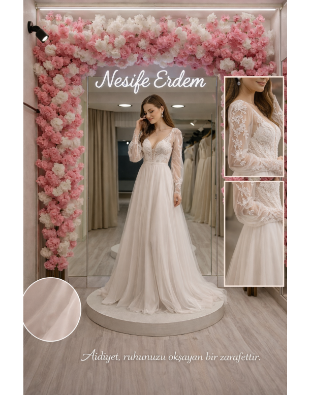 Tesettür & Özel Dikim Gelinlik | Nesife Erdem Resmi Sitesi
