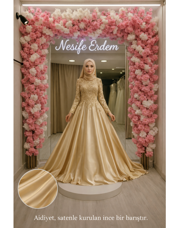 Tesettür & Özel Dikim Gelinlik | Nesife Erdem Resmi Sitesi