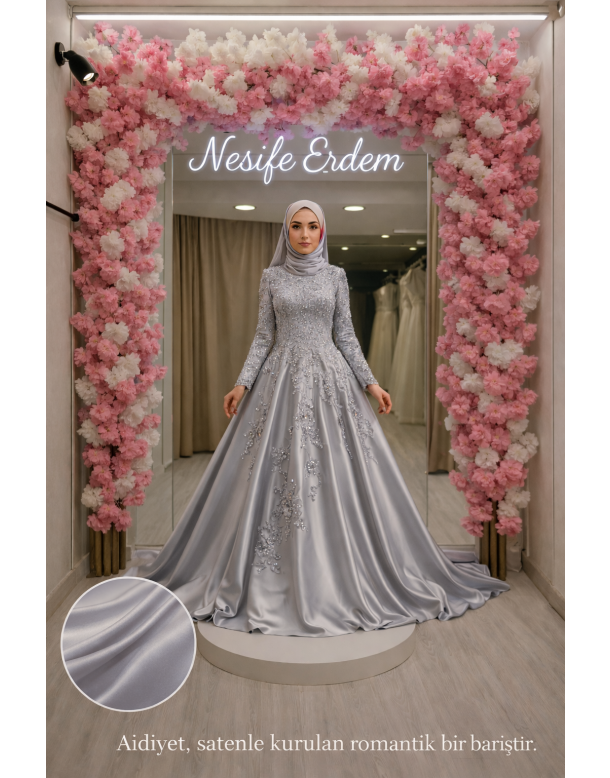 Tesettür & Özel Dikim Gelinlik | Nesife Erdem Resmi Sitesi