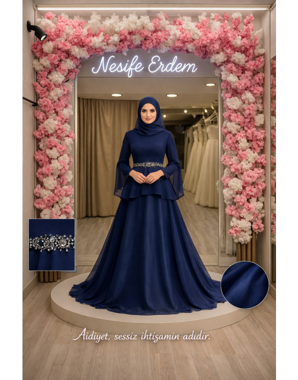 Tesettür & Özel Dikim Gelinlik | Nesife Erdem Resmi Sitesi