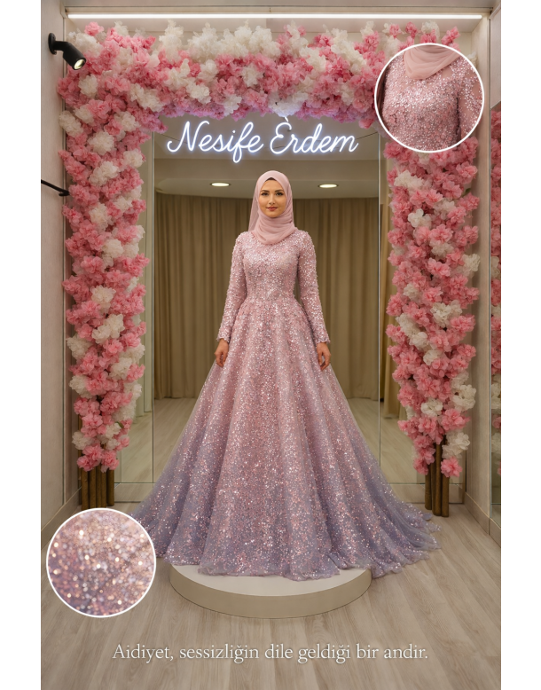 Tesettür & Özel Dikim Gelinlik | Nesife Erdem Resmi Sitesi