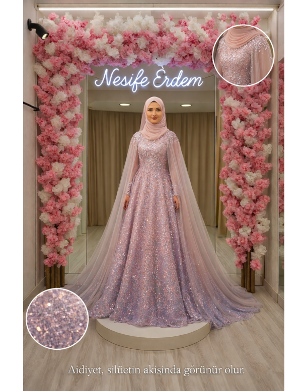 Tesettür & Özel Dikim Gelinlik | Nesife Erdem Resmi Sitesi