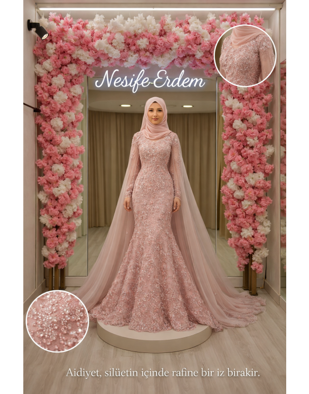 Tesettür & Özel Dikim Gelinlik | Nesife Erdem Resmi Sitesi