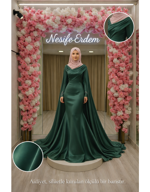 Tesettür & Özel Dikim Gelinlik | Nesife Erdem Resmi Sitesi