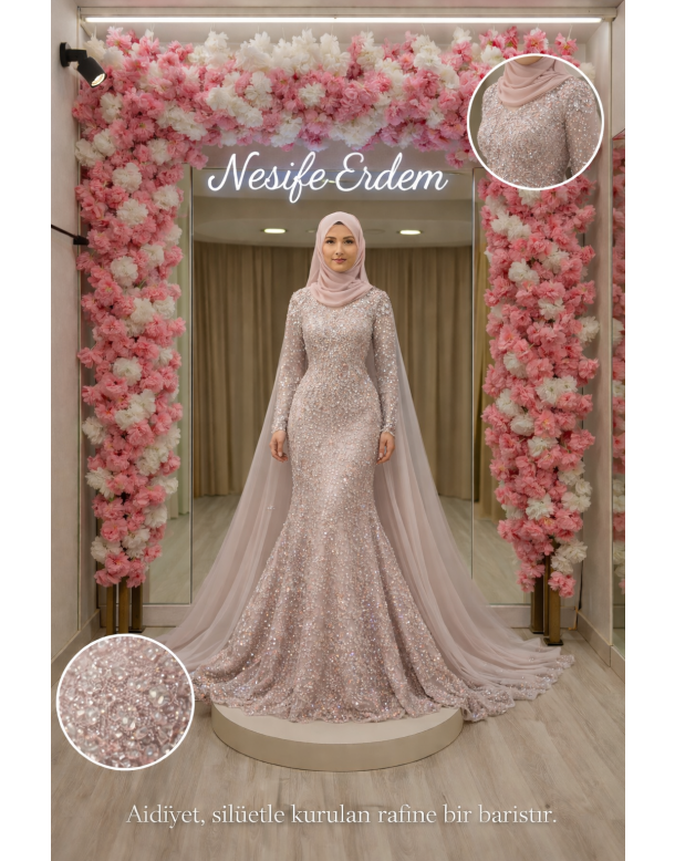 Tesettür & Özel Dikim Gelinlik | Nesife Erdem Resmi Sitesi
