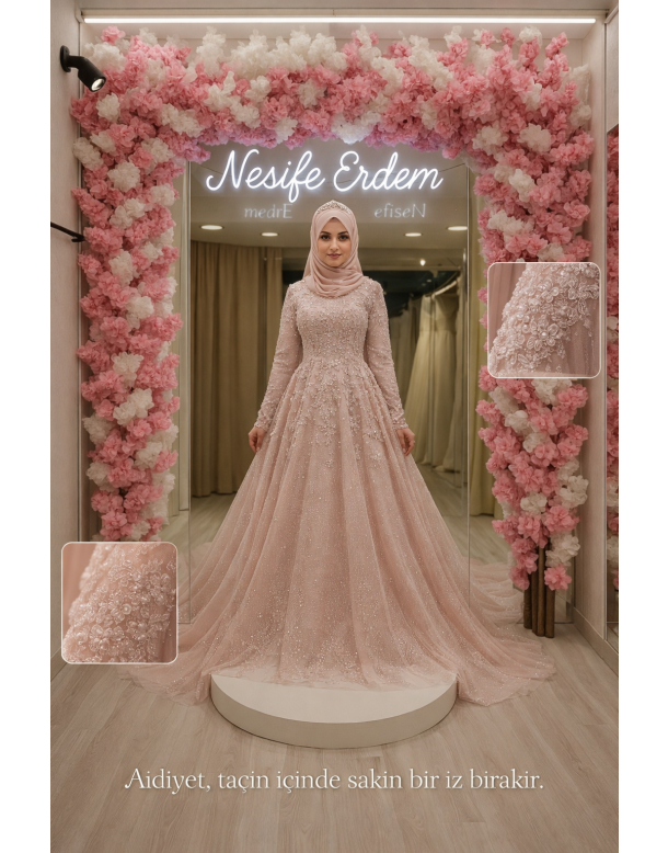 Tesettür & Özel Dikim Gelinlik | Nesife Erdem Resmi Sitesi