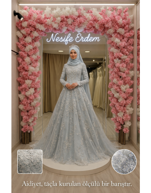 Tesettür & Özel Dikim Gelinlik | Nesife Erdem Resmi Sitesi