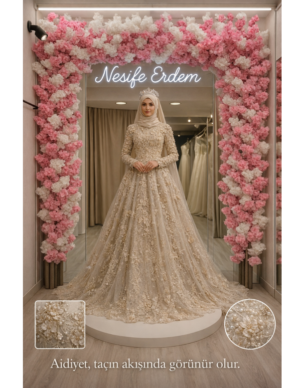 Tesettür & Özel Dikim Gelinlik | Nesife Erdem Resmi Sitesi