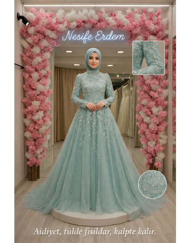 Tesettür & Özel Dikim Gelinlik | Nesife Erdem Resmi Sitesi